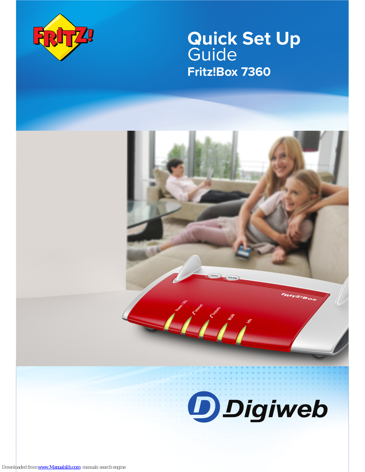 DIGIWEB Fritz!Box 7360 Quick Setup Manual