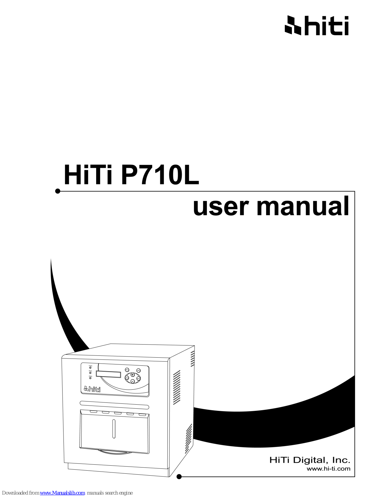 HiTi Digital P710L User Manual