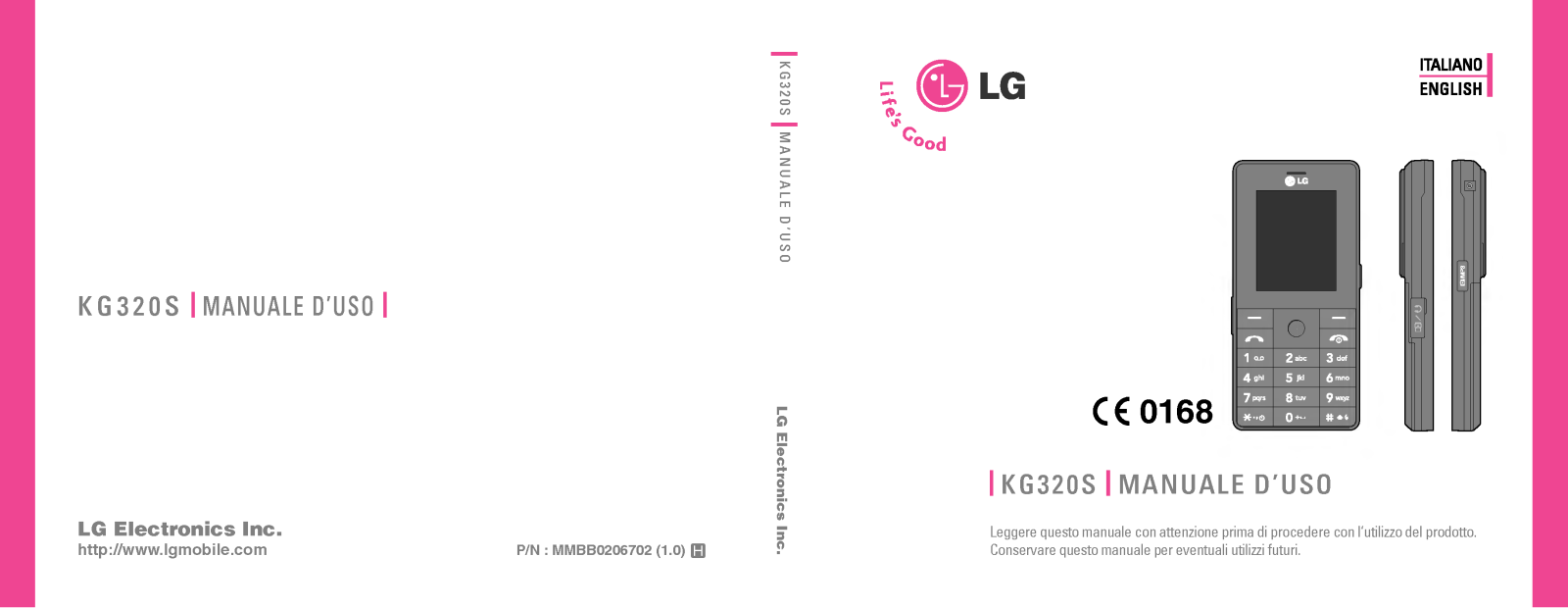 Lg KG320S User Manual