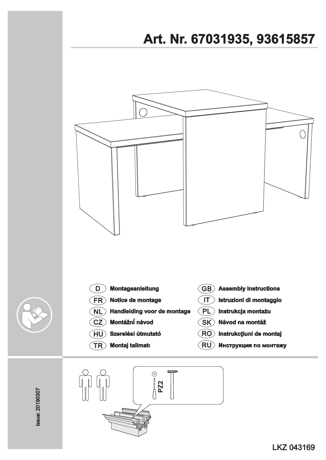 Home affaire Leinz Assembly instructions