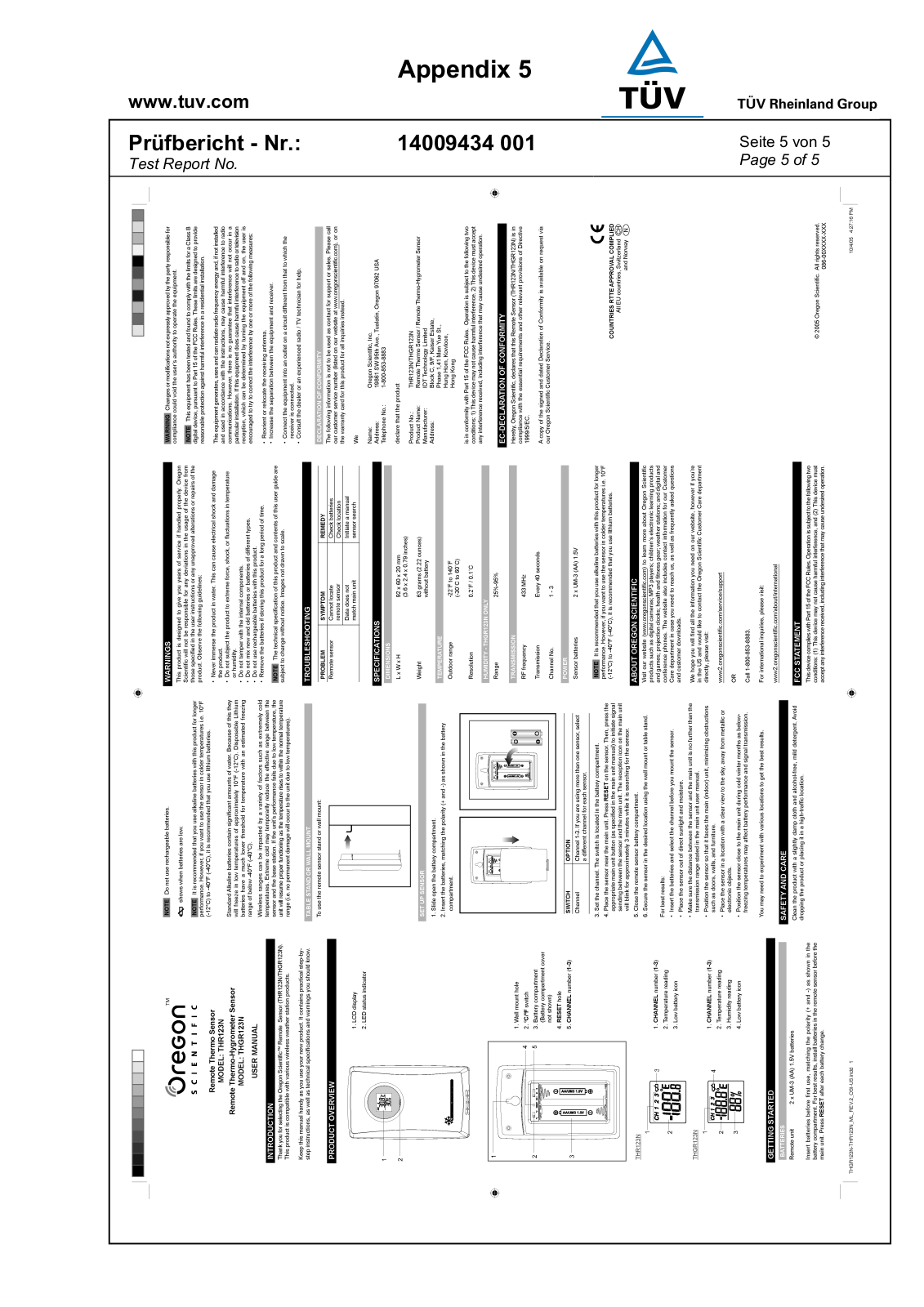 IDT Technology THGN123N 01 User Manual