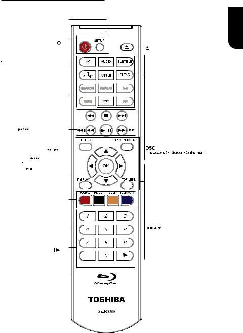 Toshiba BDX1200 User Manual