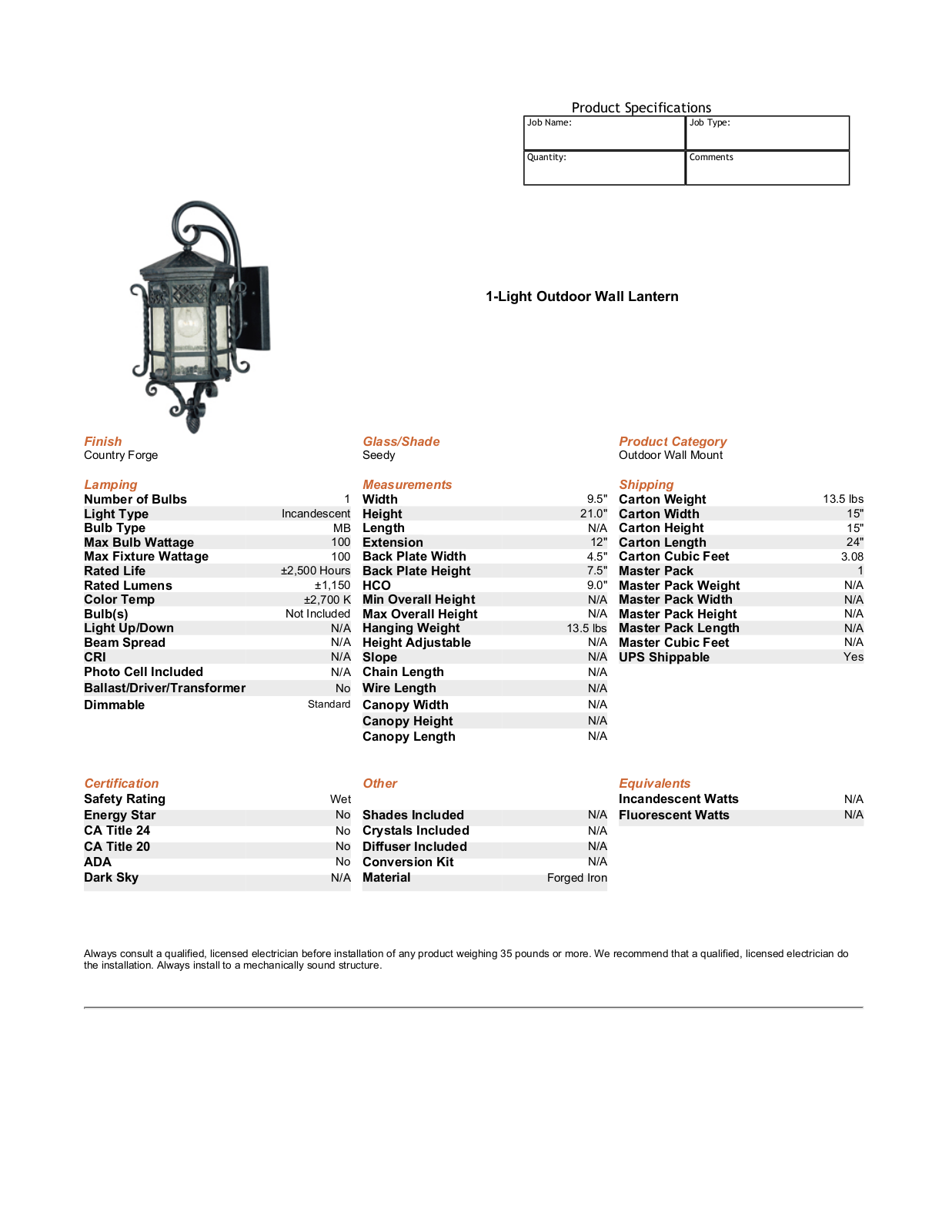 Astoria Grand ARGD4373 Specifications - ManualMachine.com