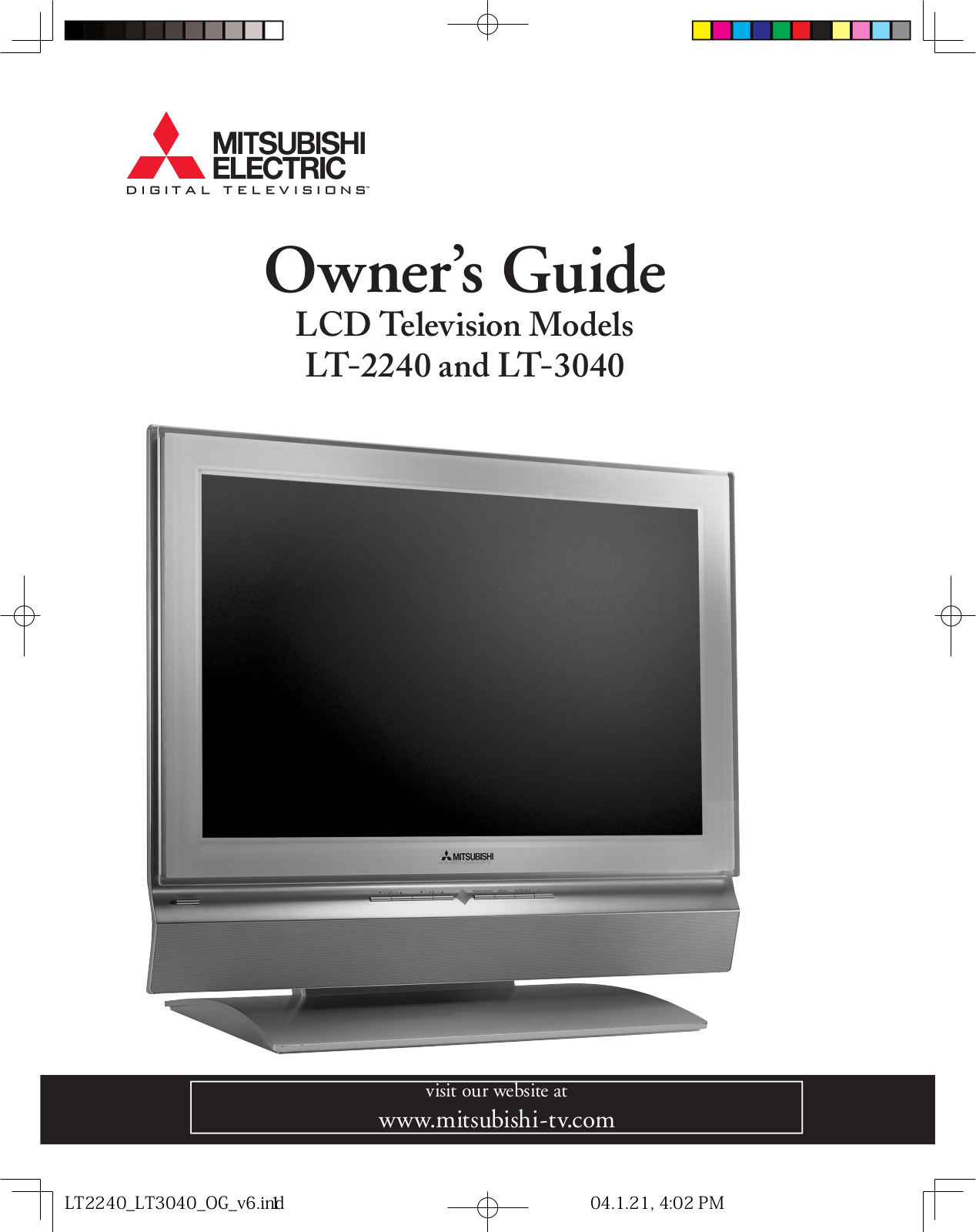 Mitsubishi Electronics LT-2240, LT-3040 User Manual