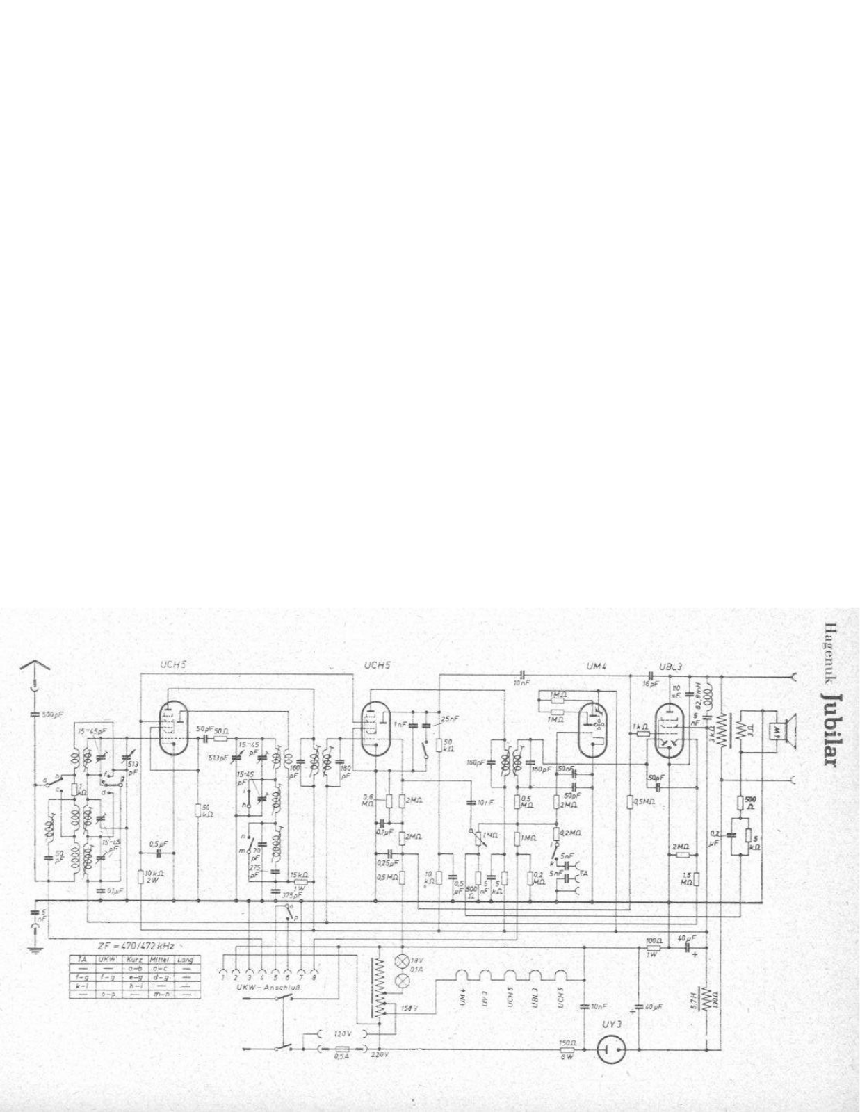 Hagenuk Jubilar Cirquit Diagram