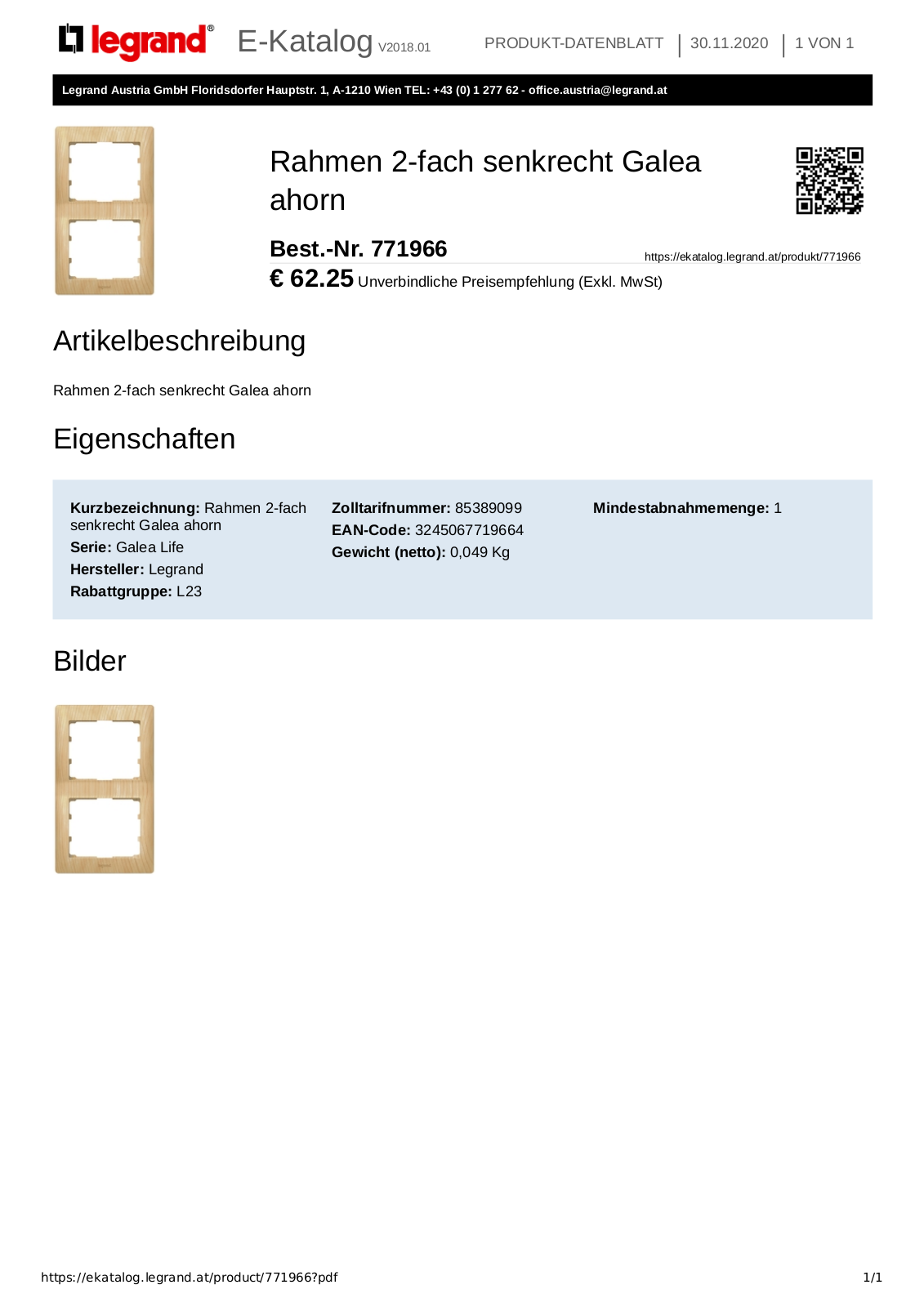 Legrand 771966 User Manual