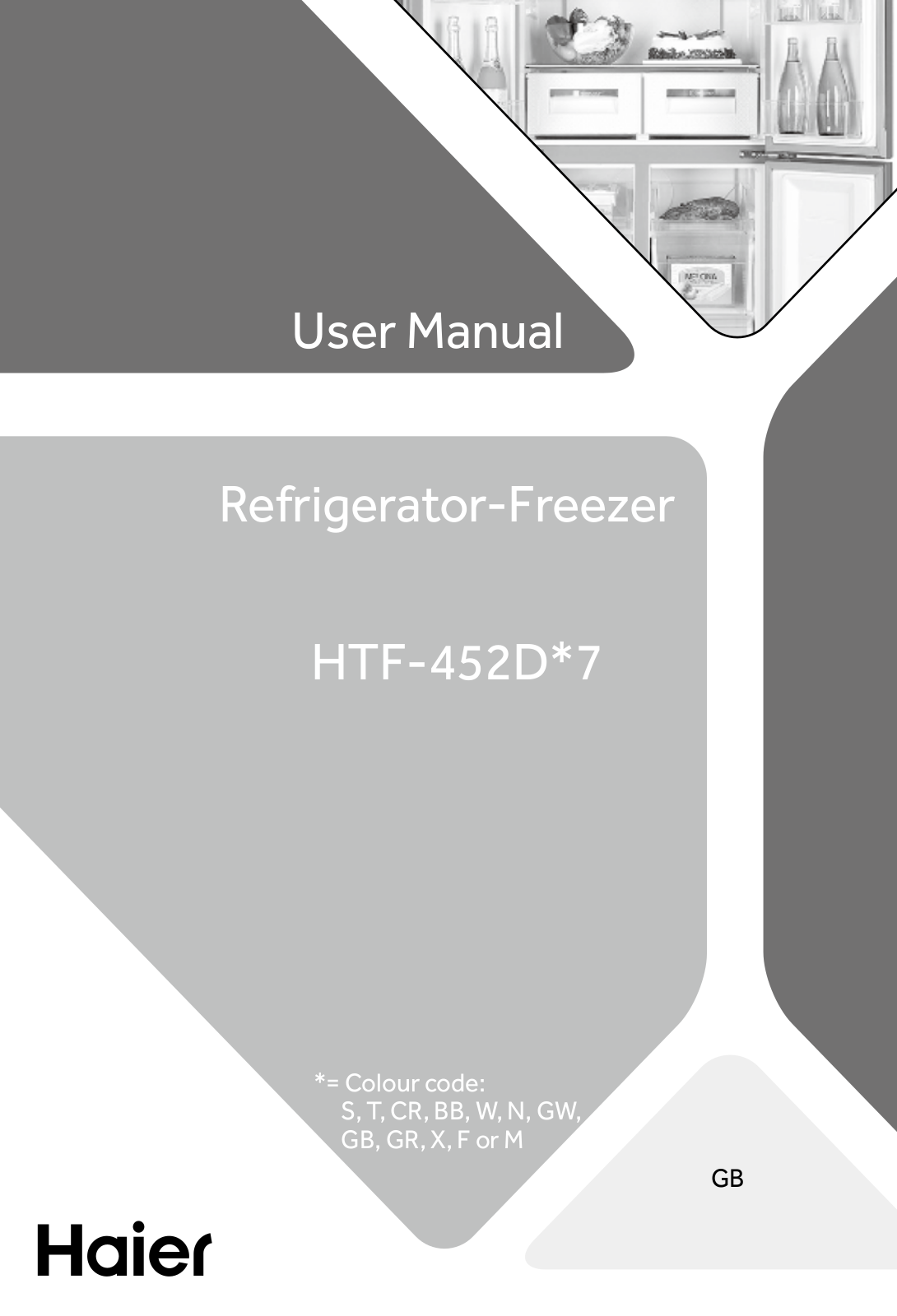 Haier HTF-452DM7 operation manual