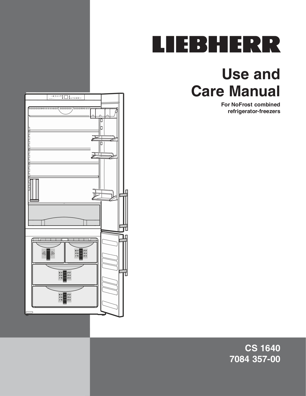 Liebherr CS1640 User Manual