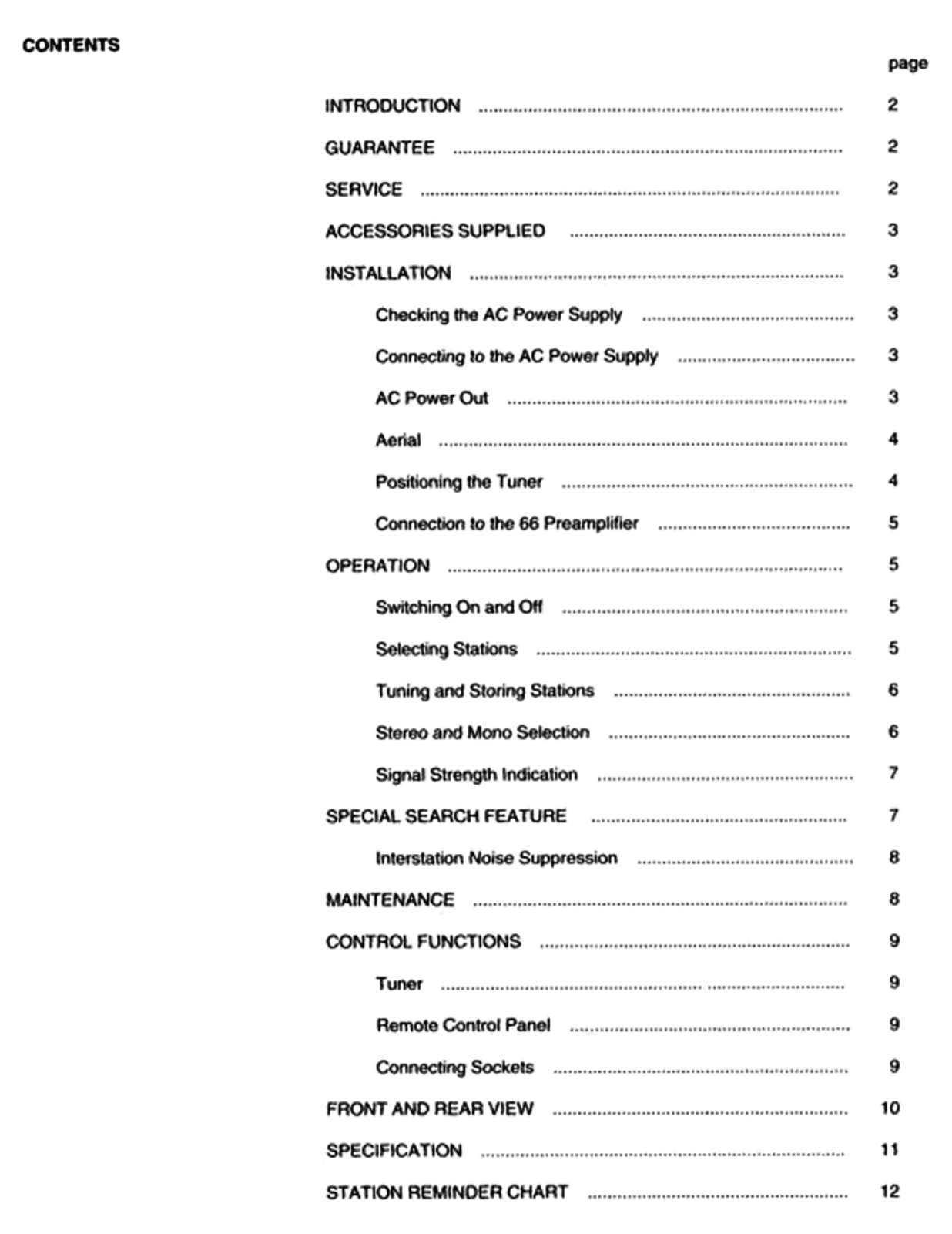 Quad FM-66 Owners Manual