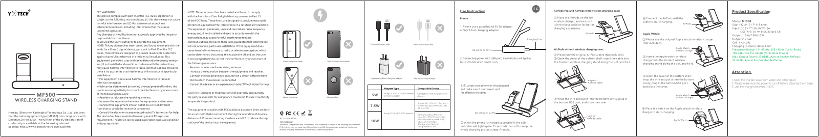 ShenZhen MF500 User Manual