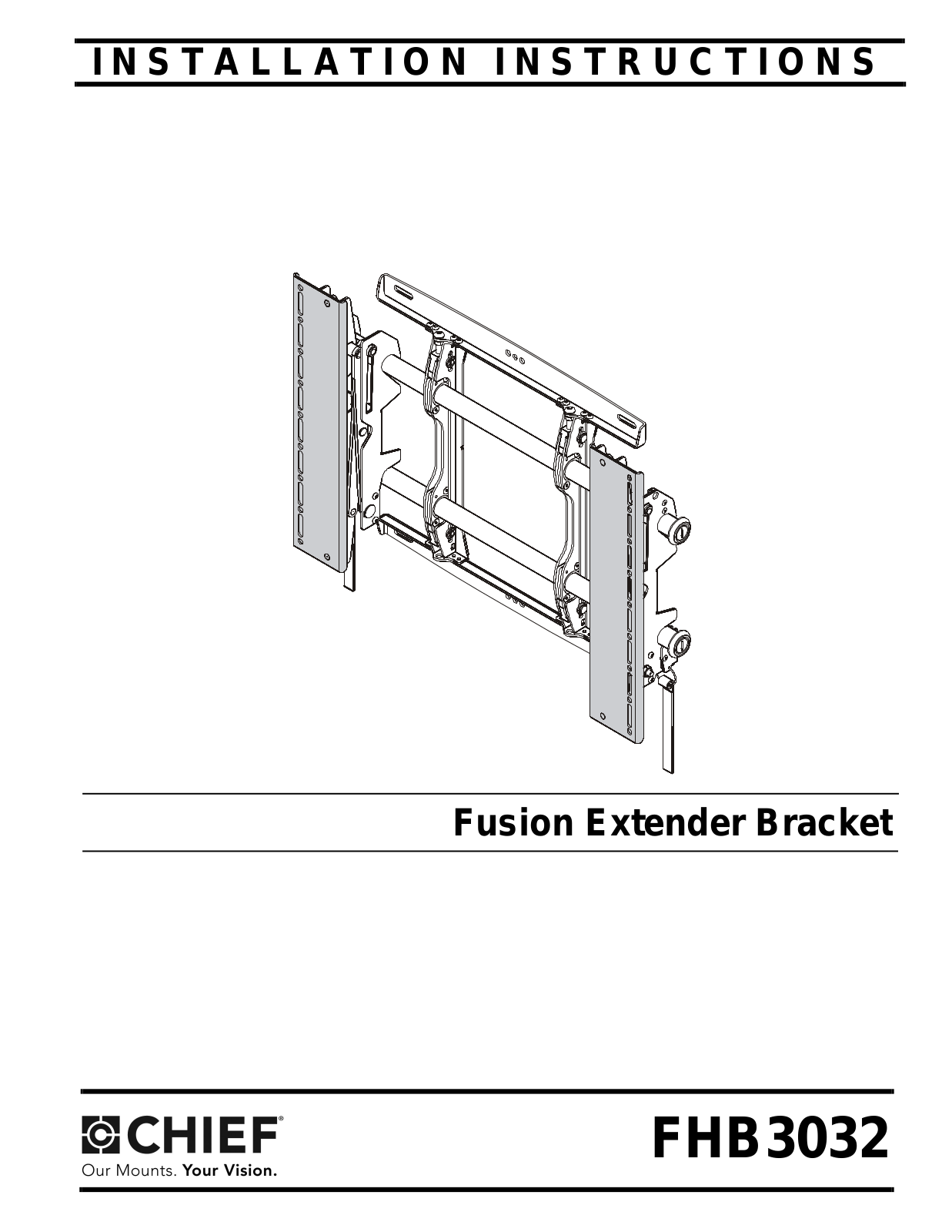 Chief FHB3032 User Manual