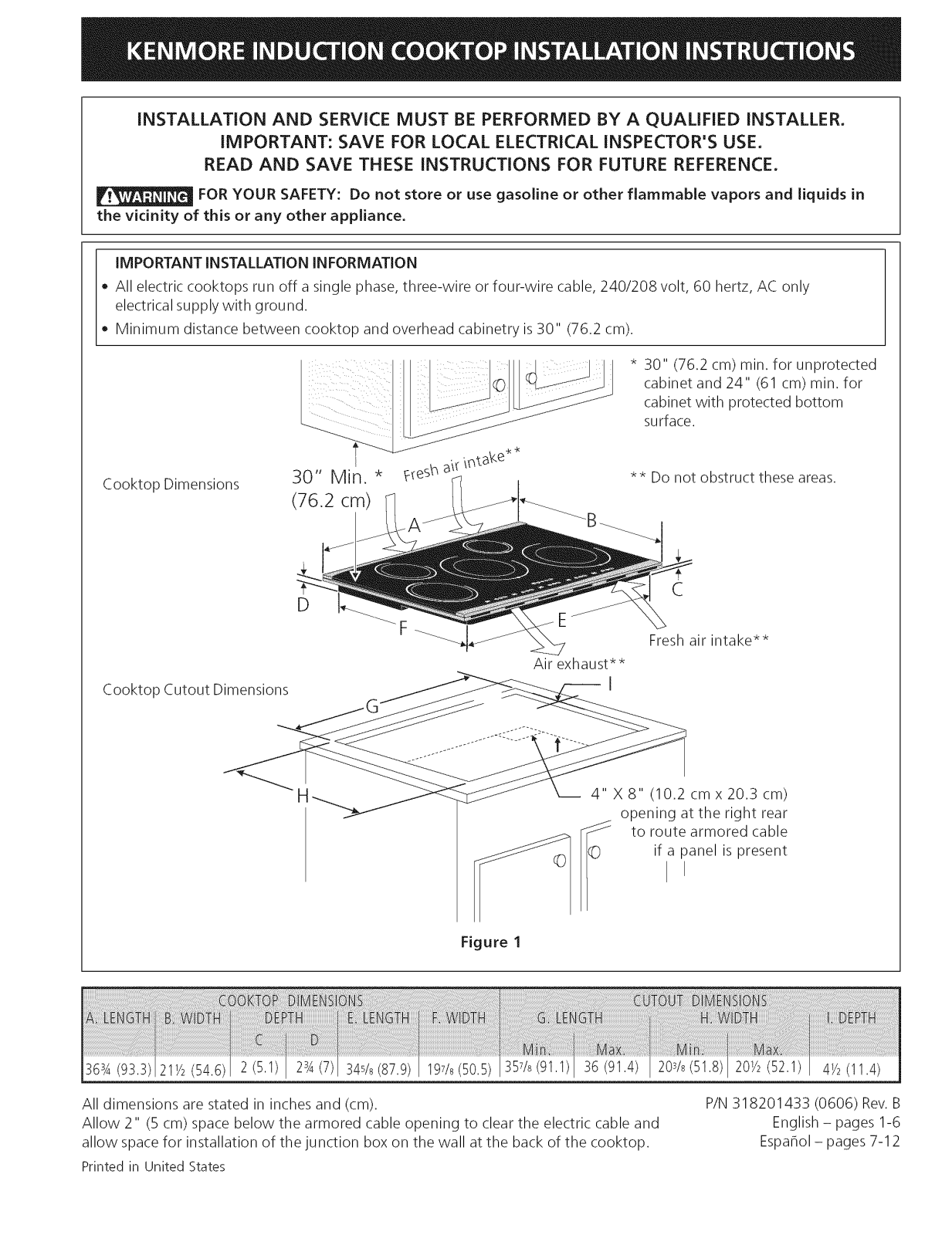 Kenmore Elite 79042900601, 79042900600 Installation Guide - ManualMachine.com