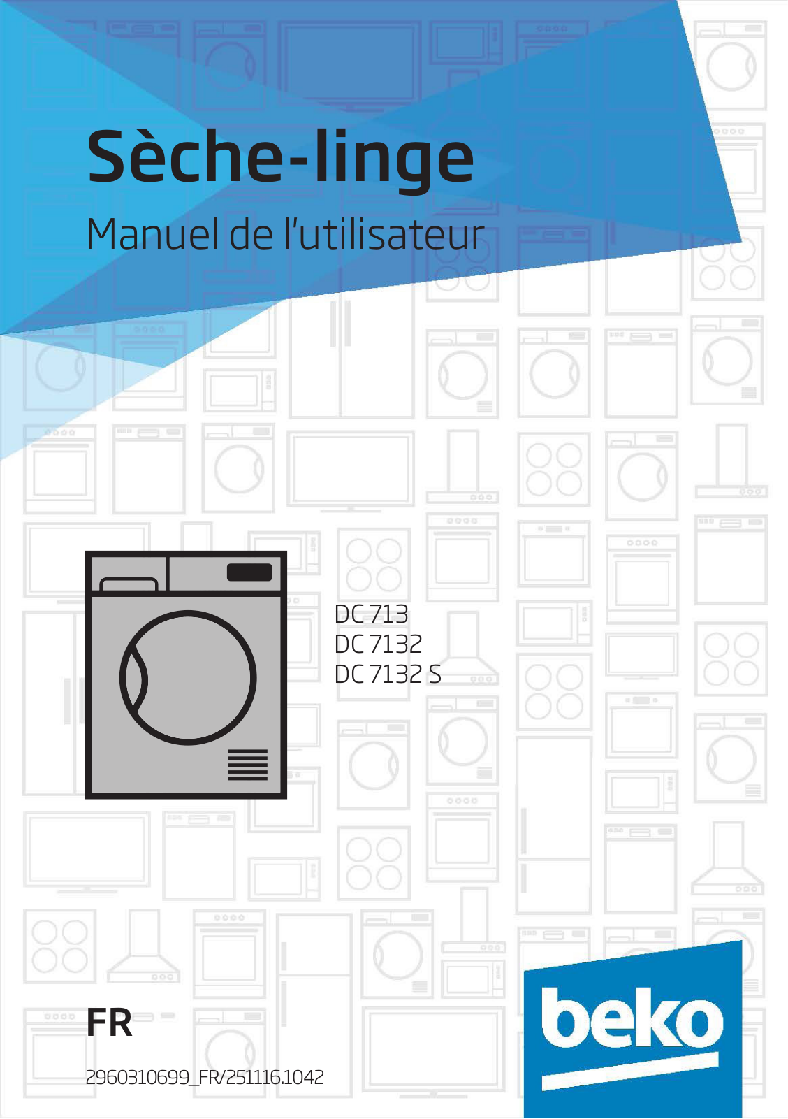 Beko DC 713, DC 7132, DC 7132 S User manual