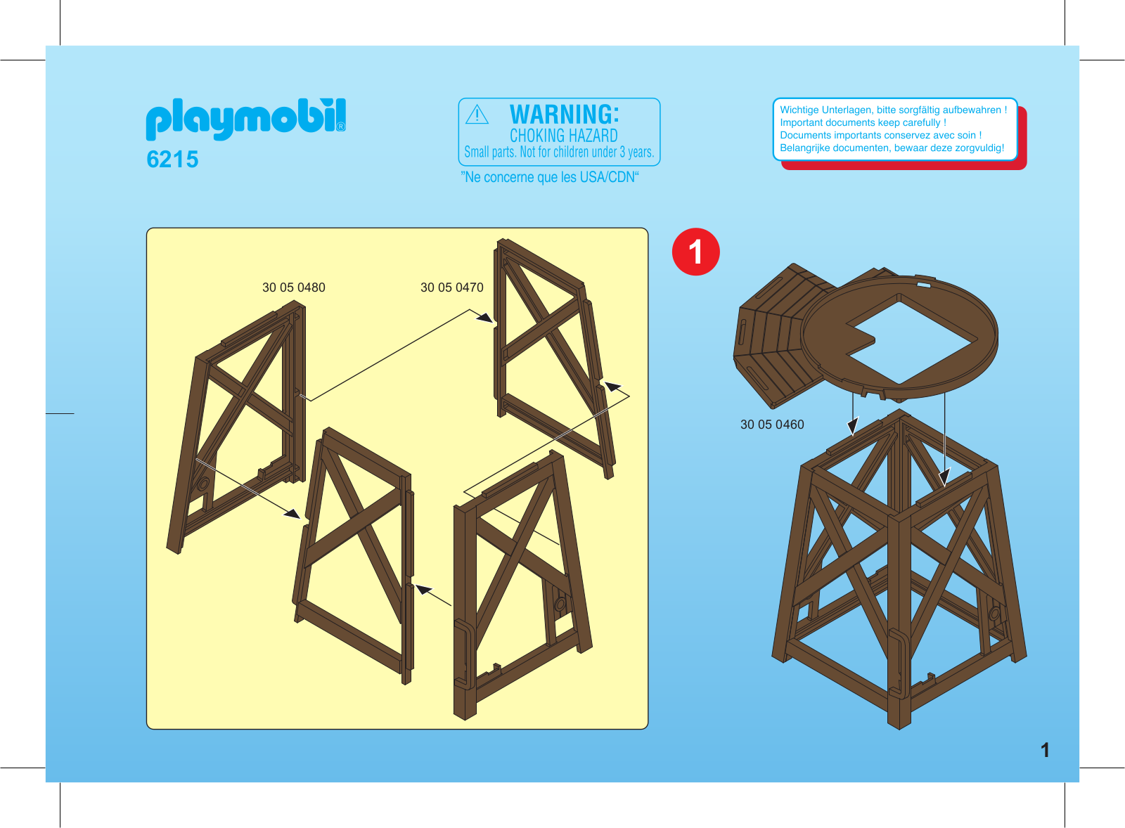 Playmobil 6215 Instructions