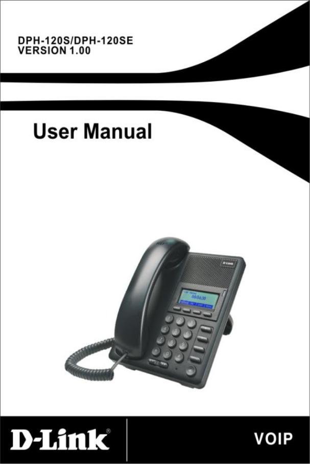D-link DPH-120SE, DPH-120S User Manual