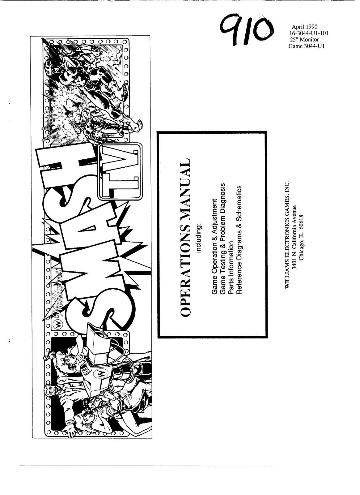 Williams Smash TV User Guide - ManualMachine.com