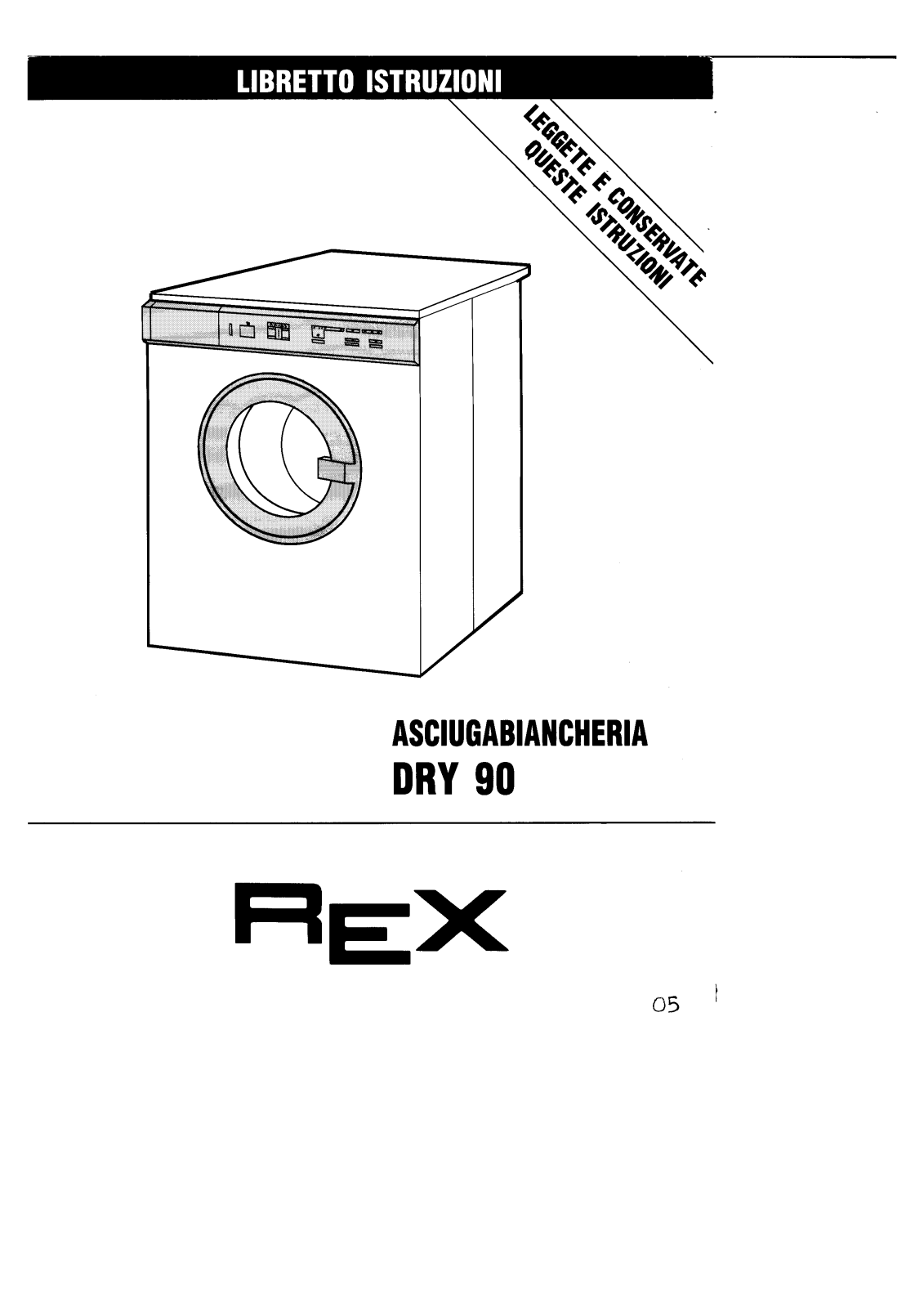 Rex DRY90 User Manual