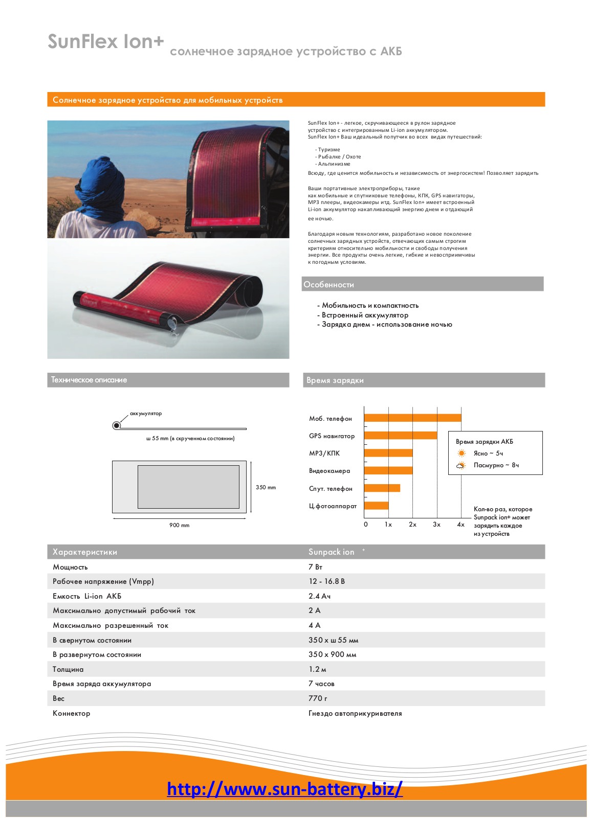 SUN-BATTERY SunFlex Ion+ User Manual - ManualMachine.com