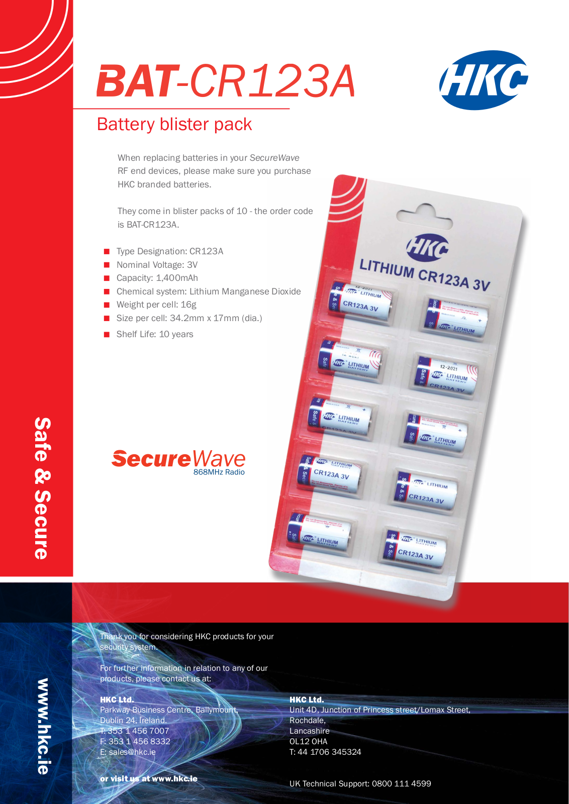 HKC Battery Pack User Manual - ManualMachine.com