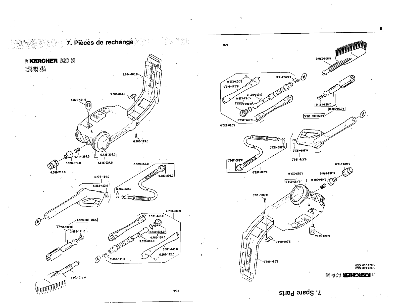 Karcher 620 M Manual