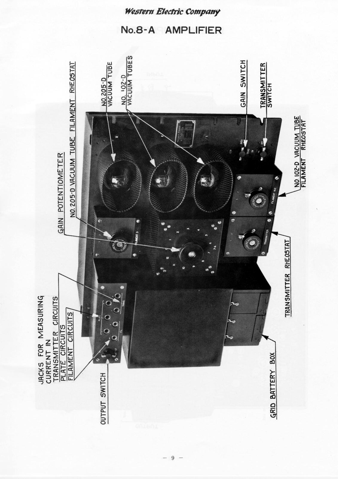 Western Electric 8 Schematic