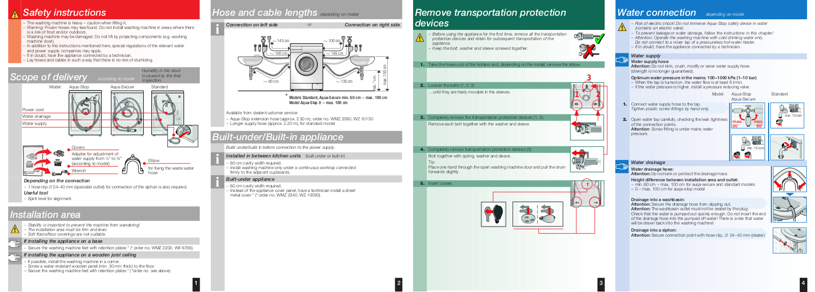 Bosch WAE32464GB User Manual