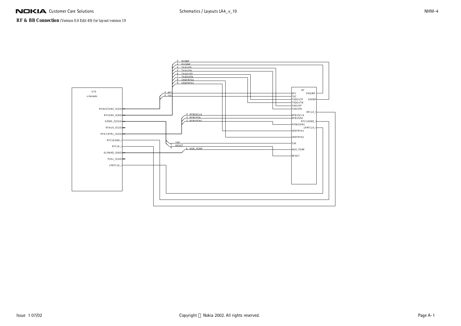 Nokia 8910 Service Manual 11 nhm4 schem_19