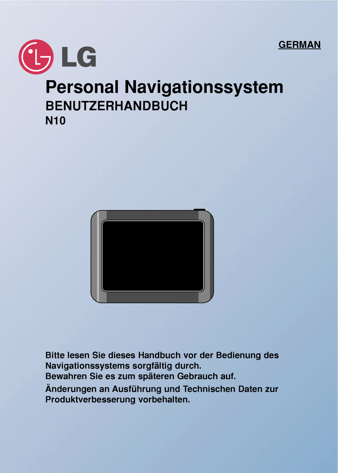 Lg N10 User Manual