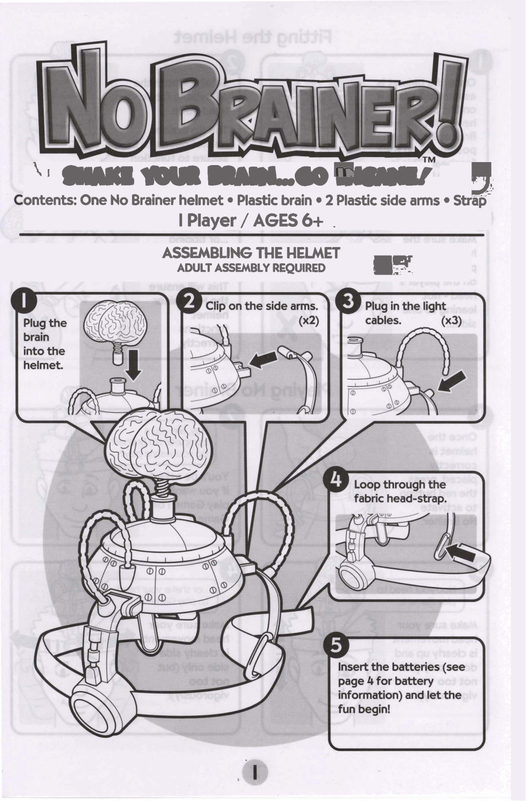 Hasbro No Brainer User Manual - ManualMachine.com