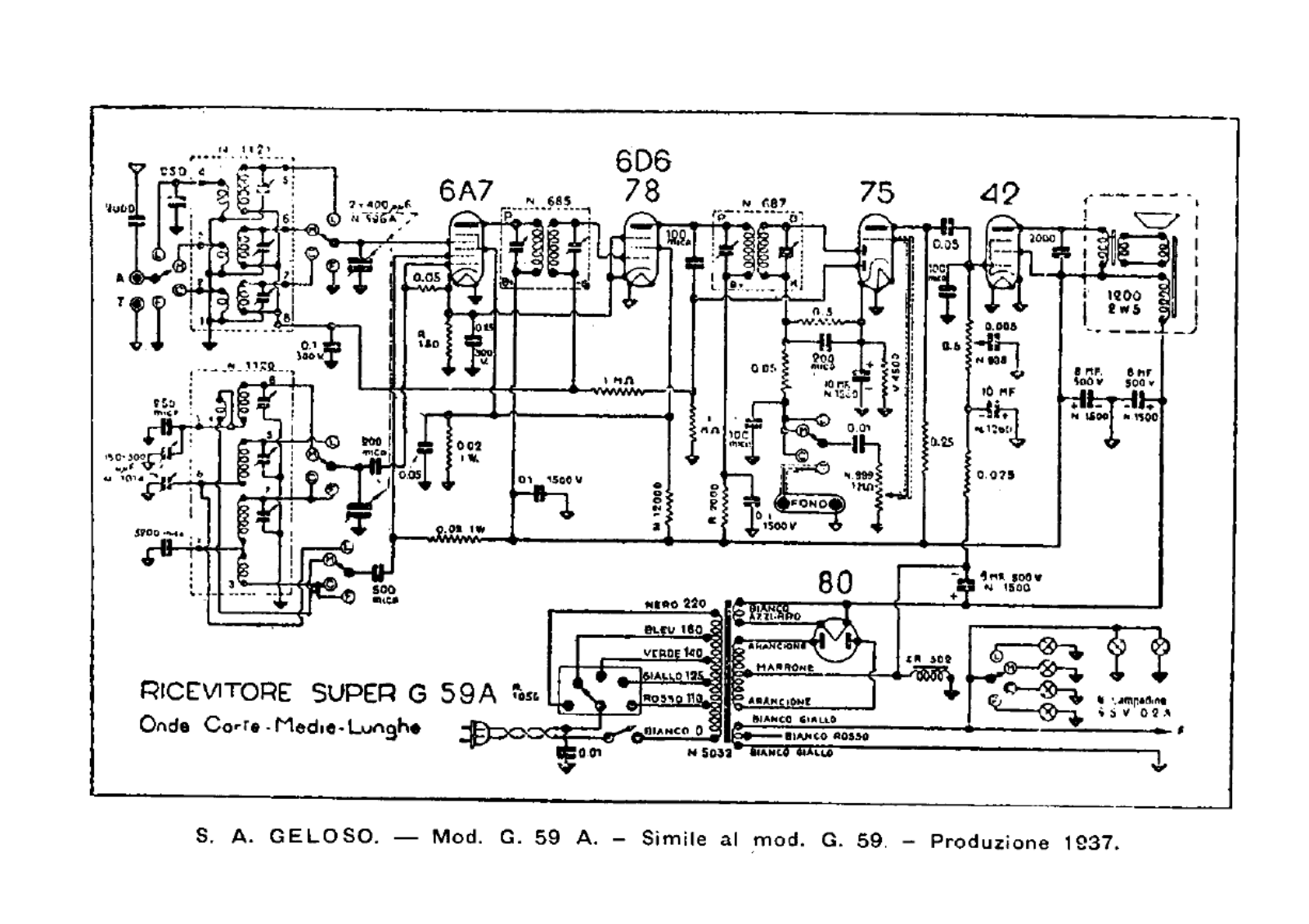 Geloso g59a schematic