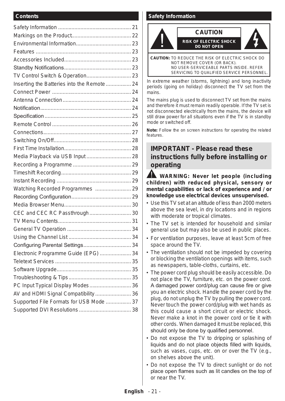 F&U FL39201 User Manual