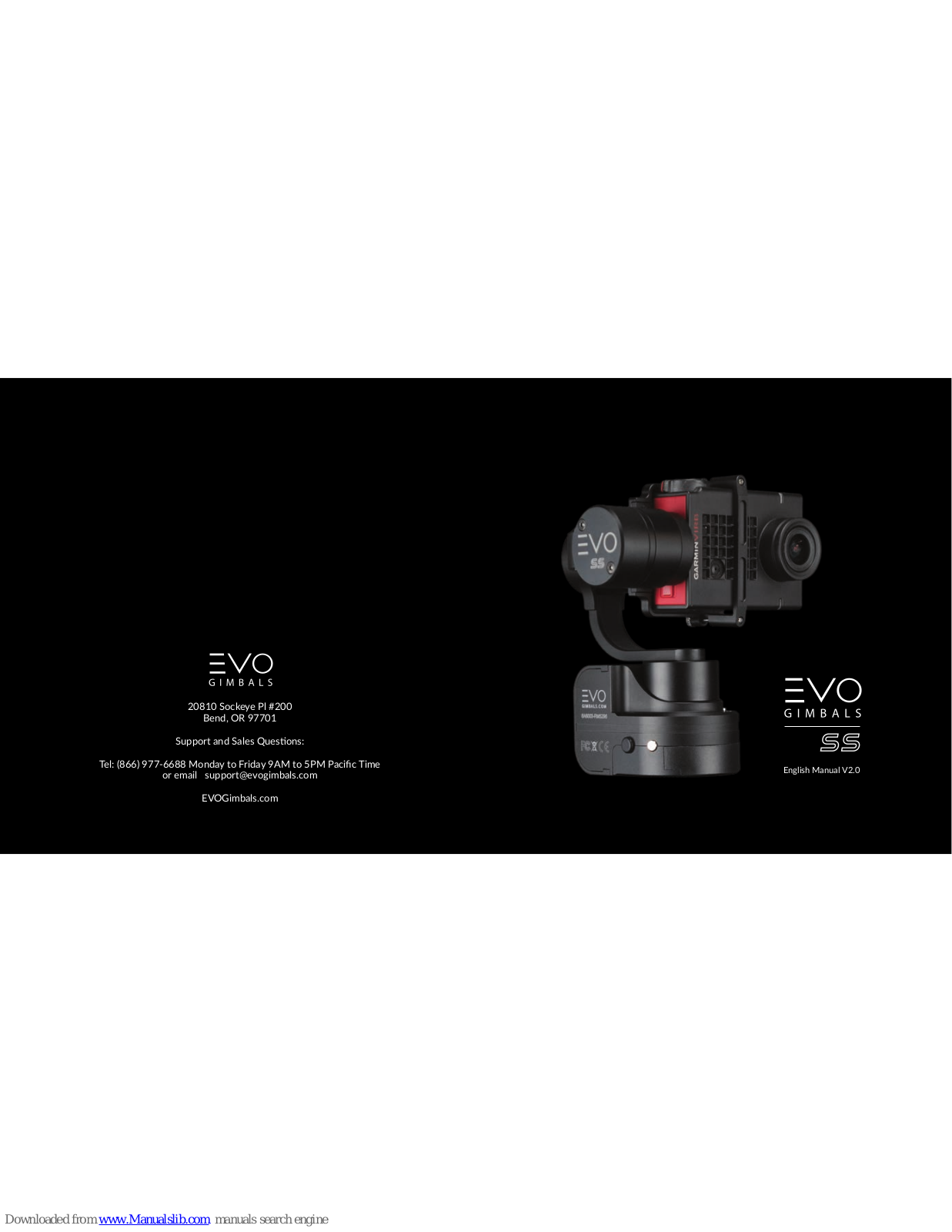 EVO Gimbals EVO SS, GP-PRO User Manual - ManualMachine.com
