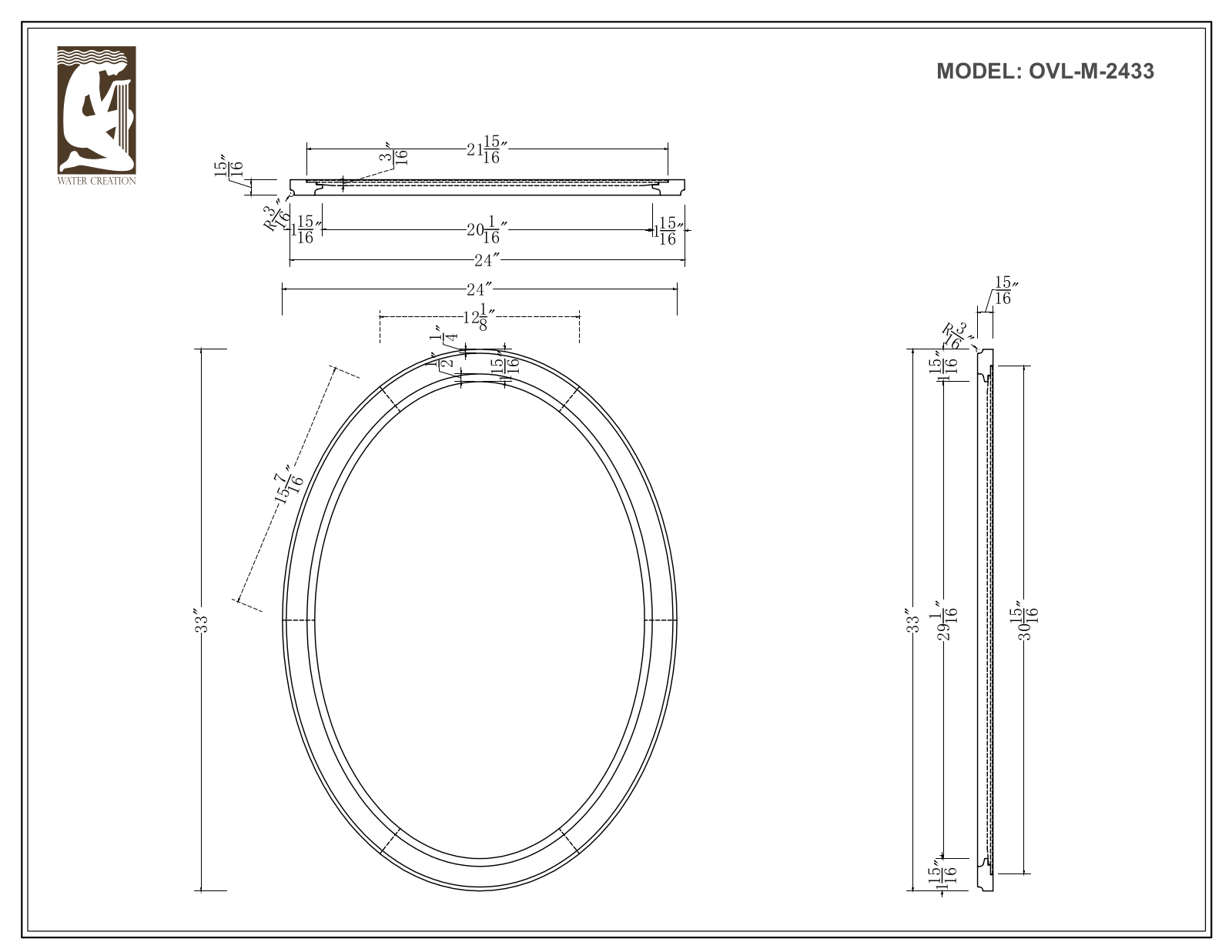 Water Creation DERBY72GBF, DERBY30WB, DERBY72WBF, DERBY36, DERBY72WB User Manual