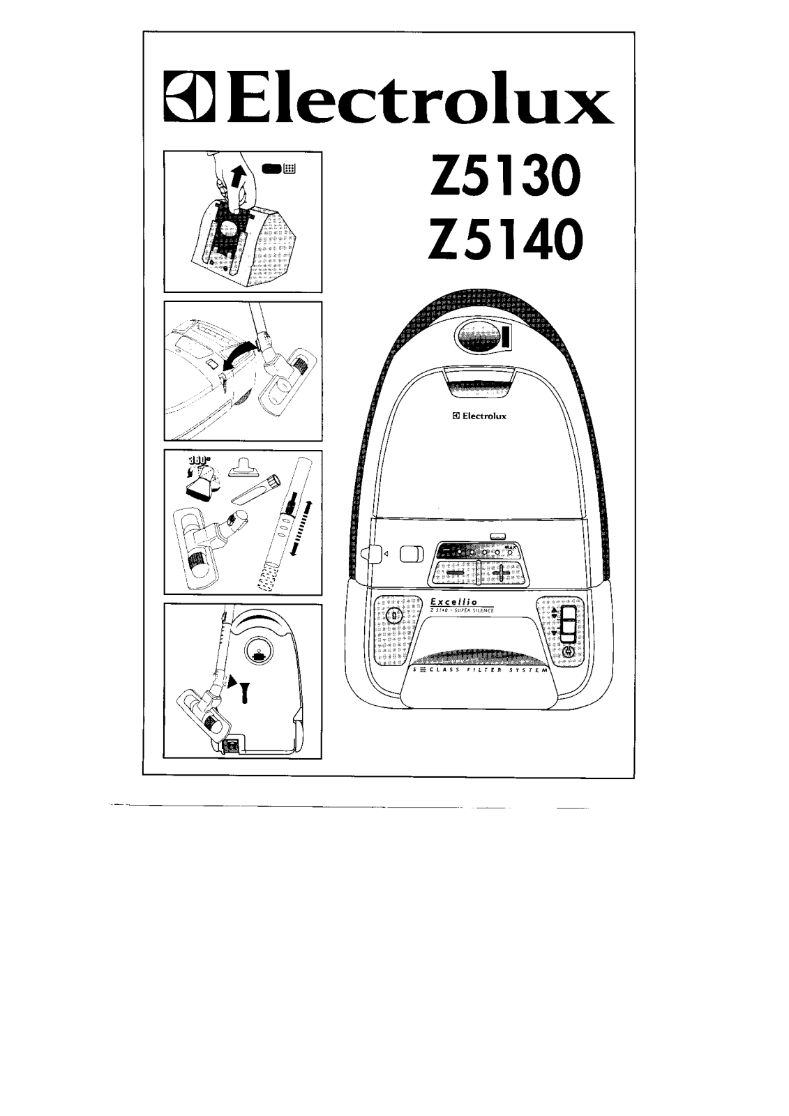 electrolux Z5130, Z5140 User Manual