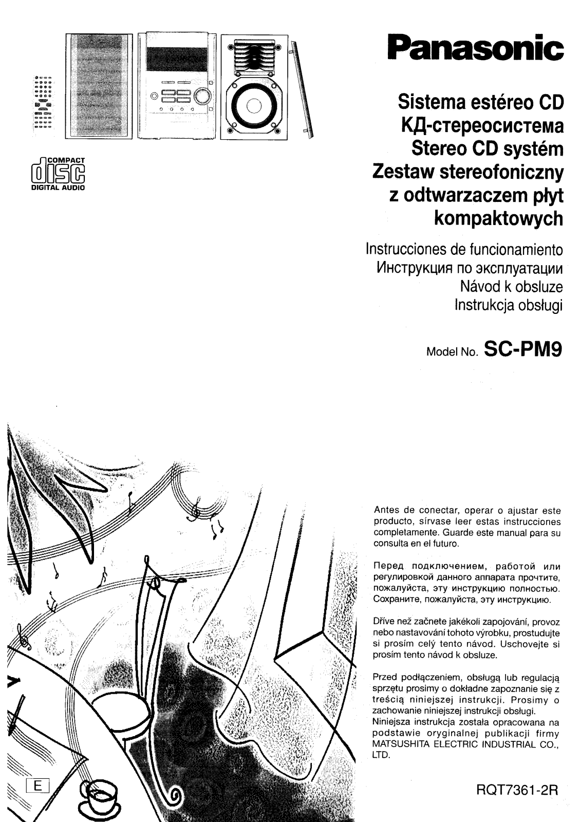 Panasonic SC-PM9 E-S User Manual