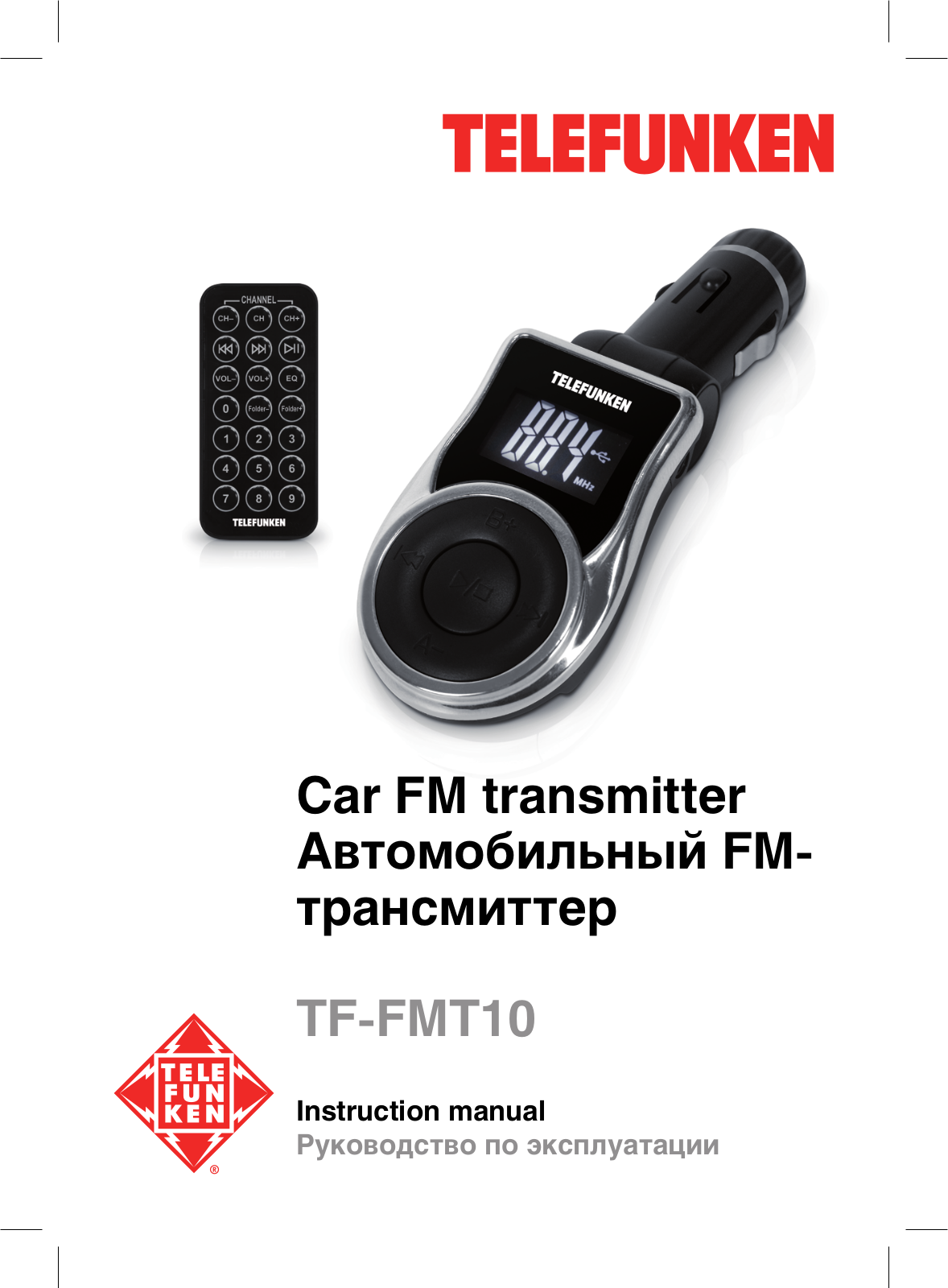 Telefunken TF-FMT10 User Manual