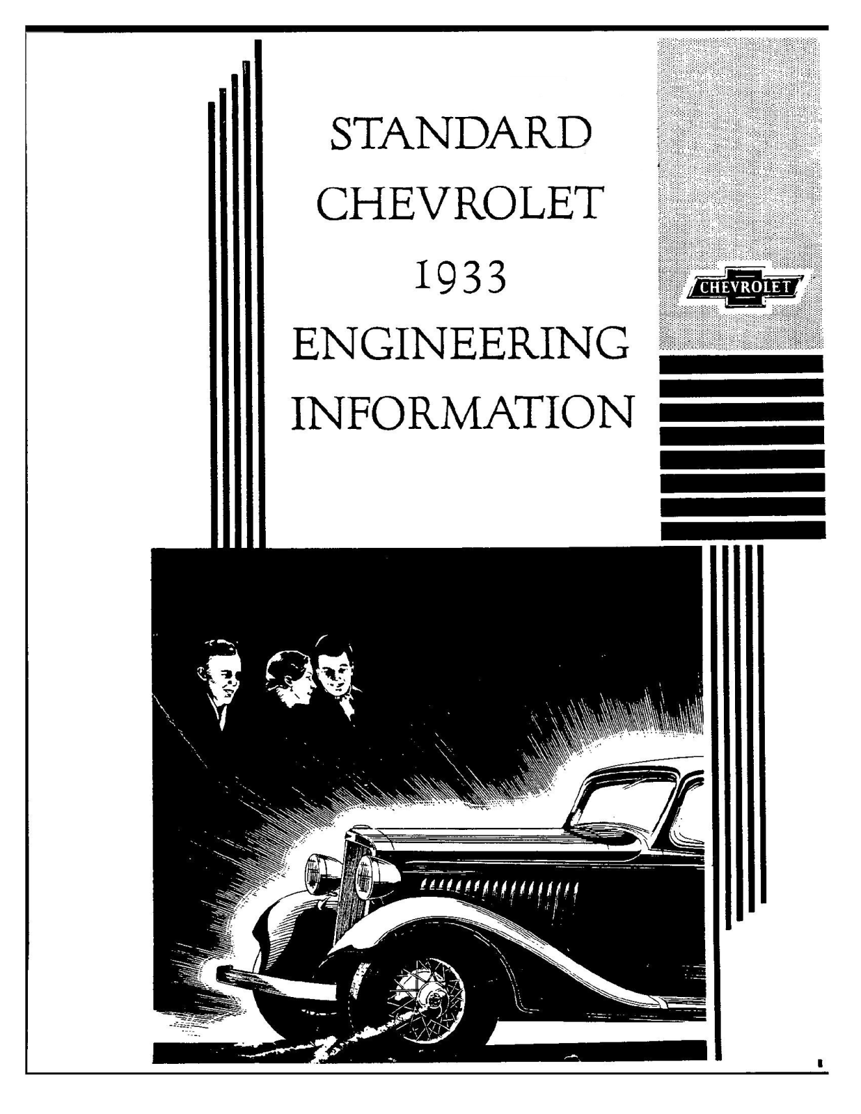 Chevrolet 1933 Operating Instructions