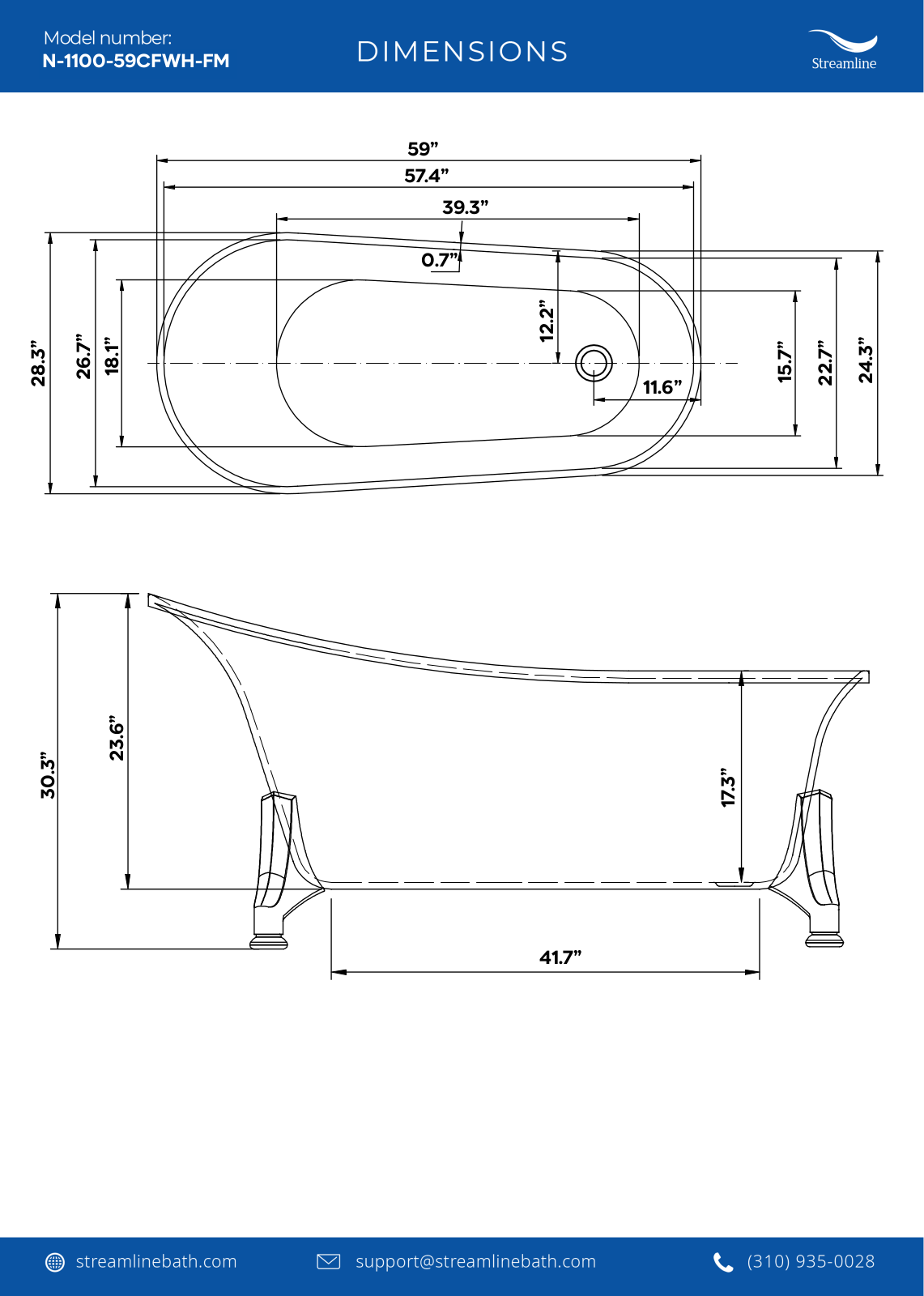 Streamline Bath SLBH8005 Specifications - ManualMachine.com
