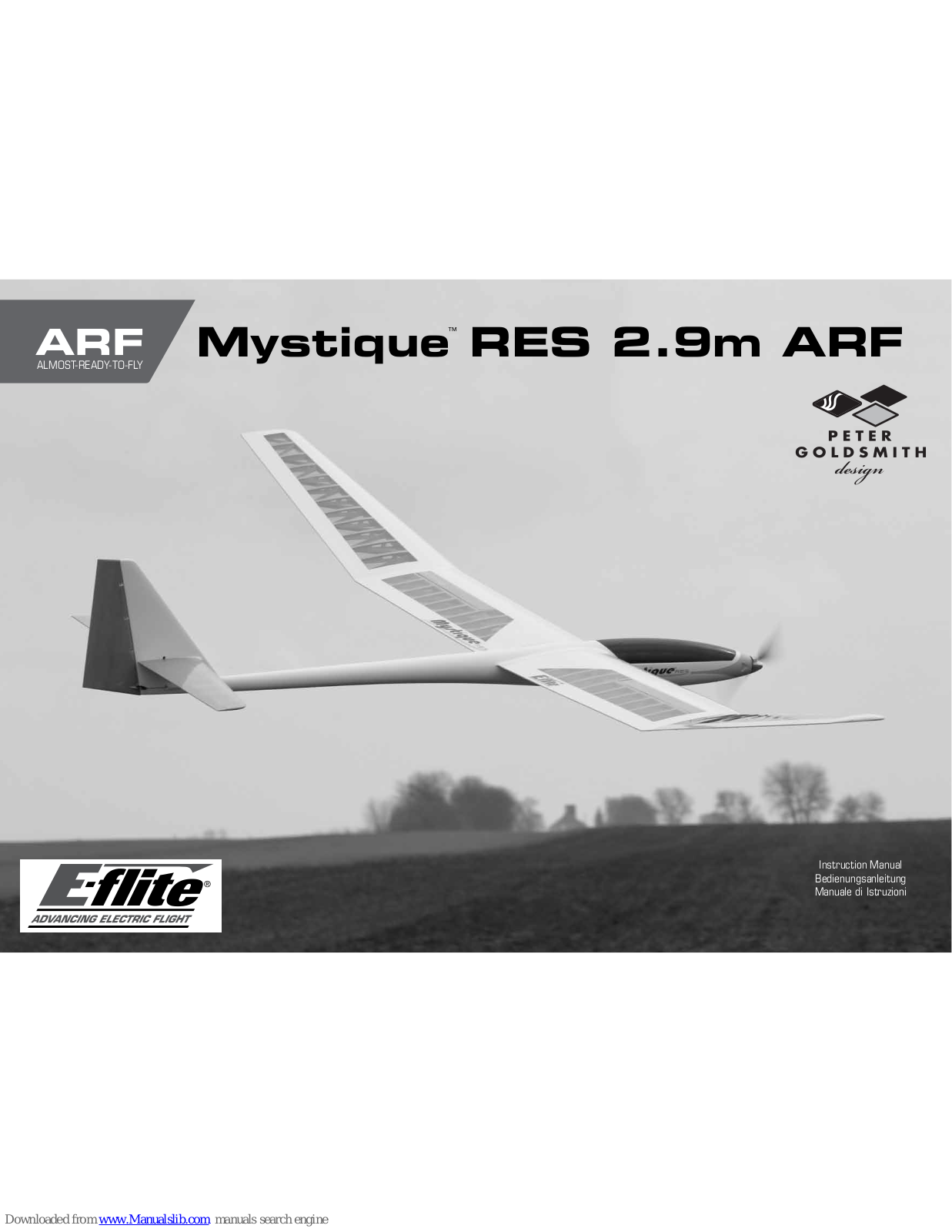 Horizon Hobby Mystique RES 2.9m ARF Instruction Manual