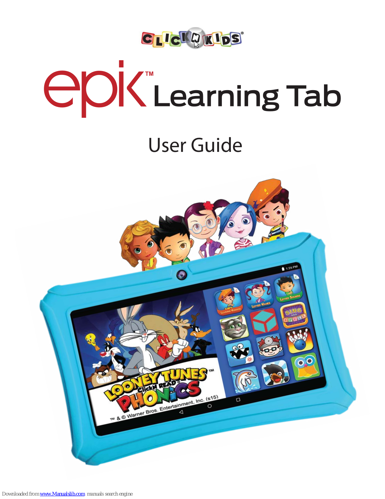 ClickN KIDS epik, tablet 2 User Manual