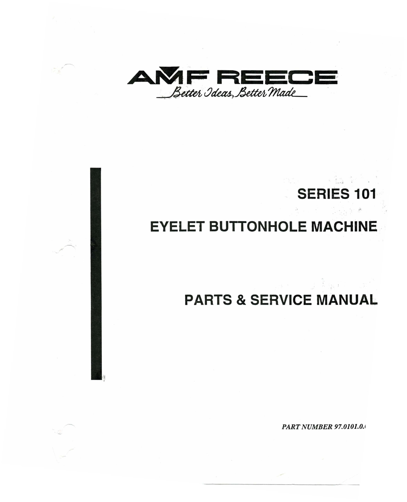 Reece 101 Series User Manual