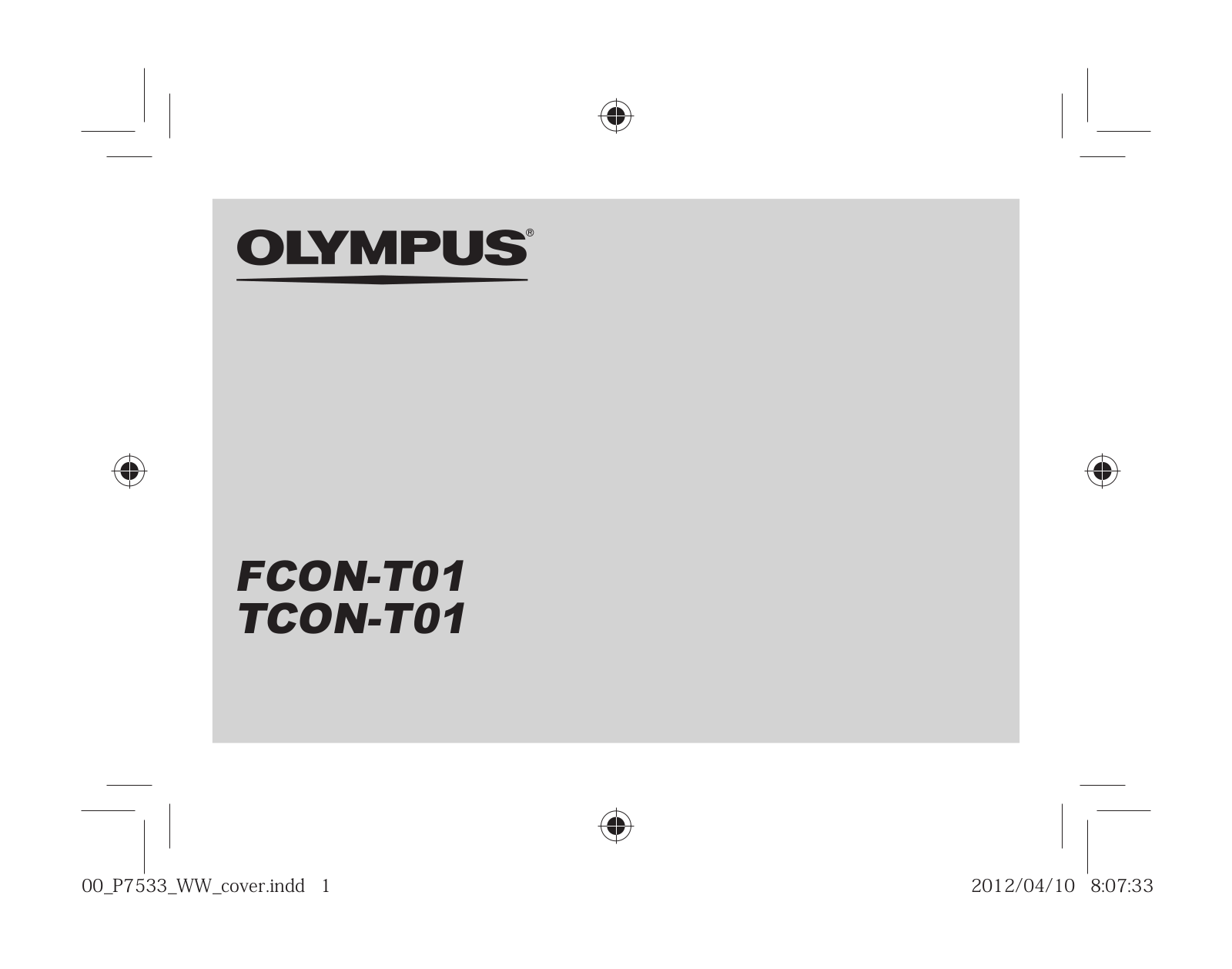 Olympus FCONT01 User Manual