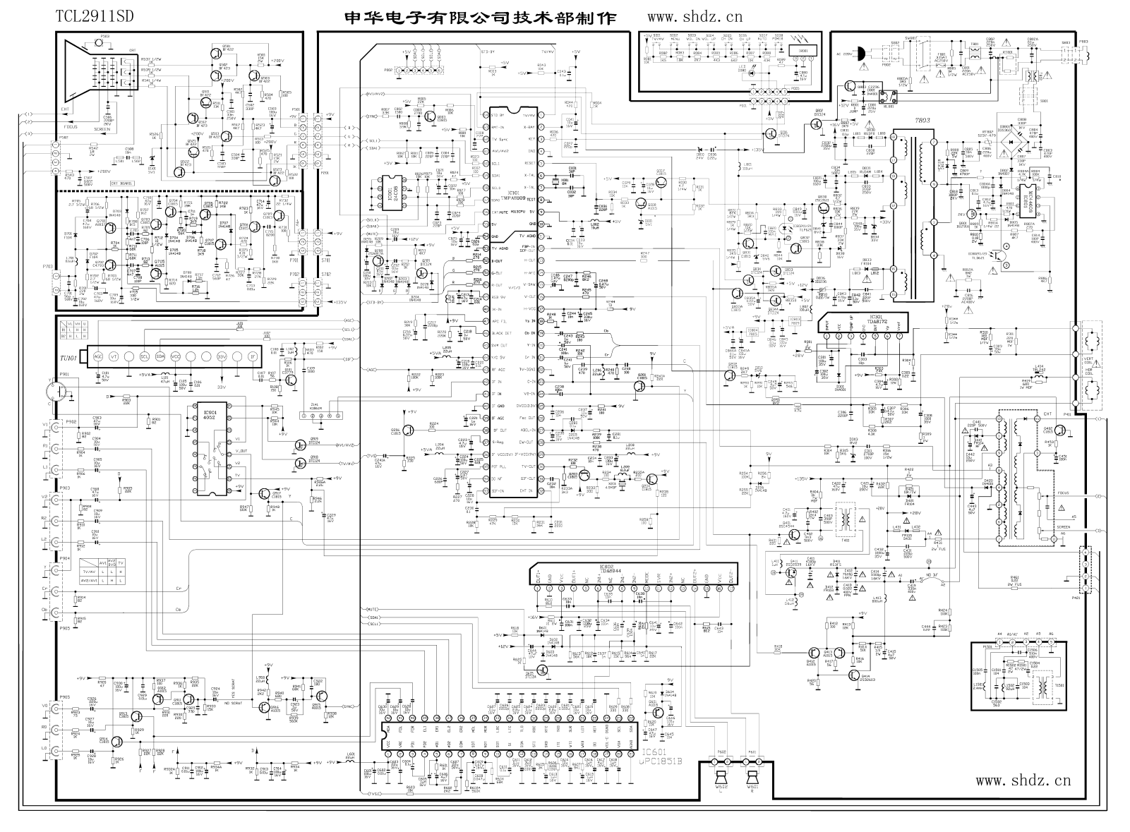 TCL 2911SD Service Manual