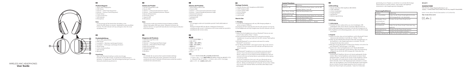 Jiangxi Lianchuang Hongsheng Electronics SV01 User Manual