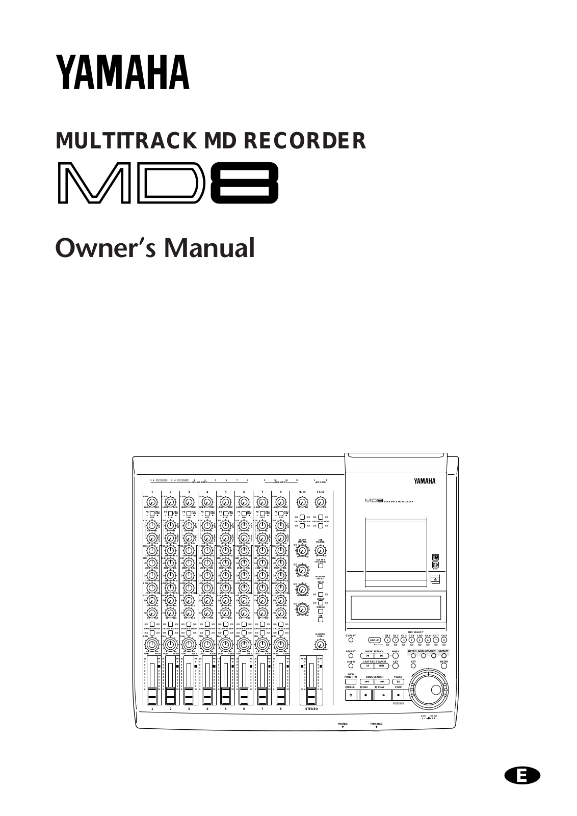 Yamaha MD8 User Manual
