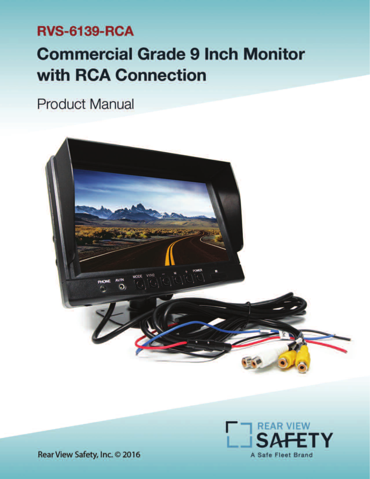 RVS Systems RVS-M610-RCA, RVS-5500, RVS-6302 User Manual