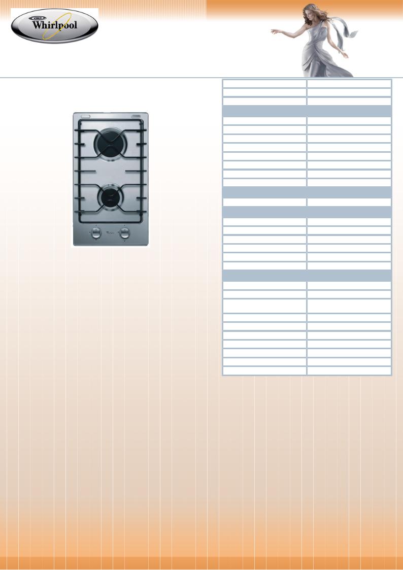 Whirlpool AKT 301 IX User Manual