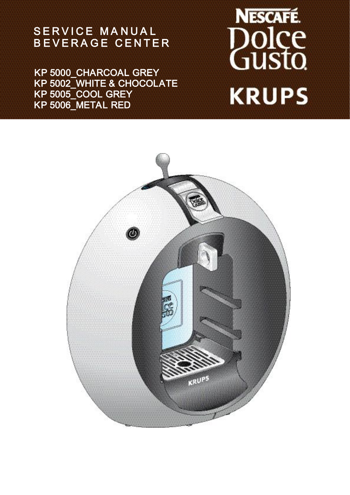 KRUPS KP5000 Schematic