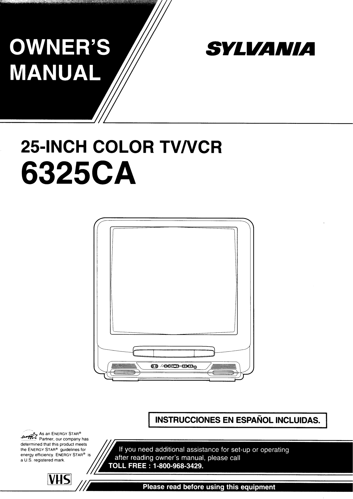 Funai 6325CA User Manual