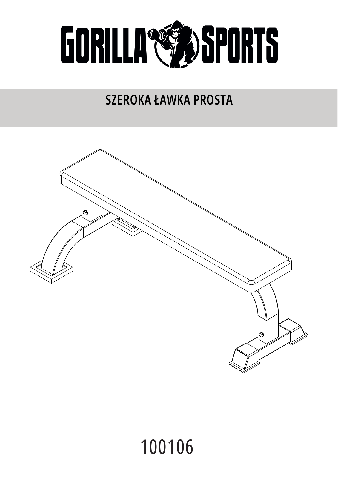 GORILLA SPORTS 100106 User guide - ManualMachine.com
